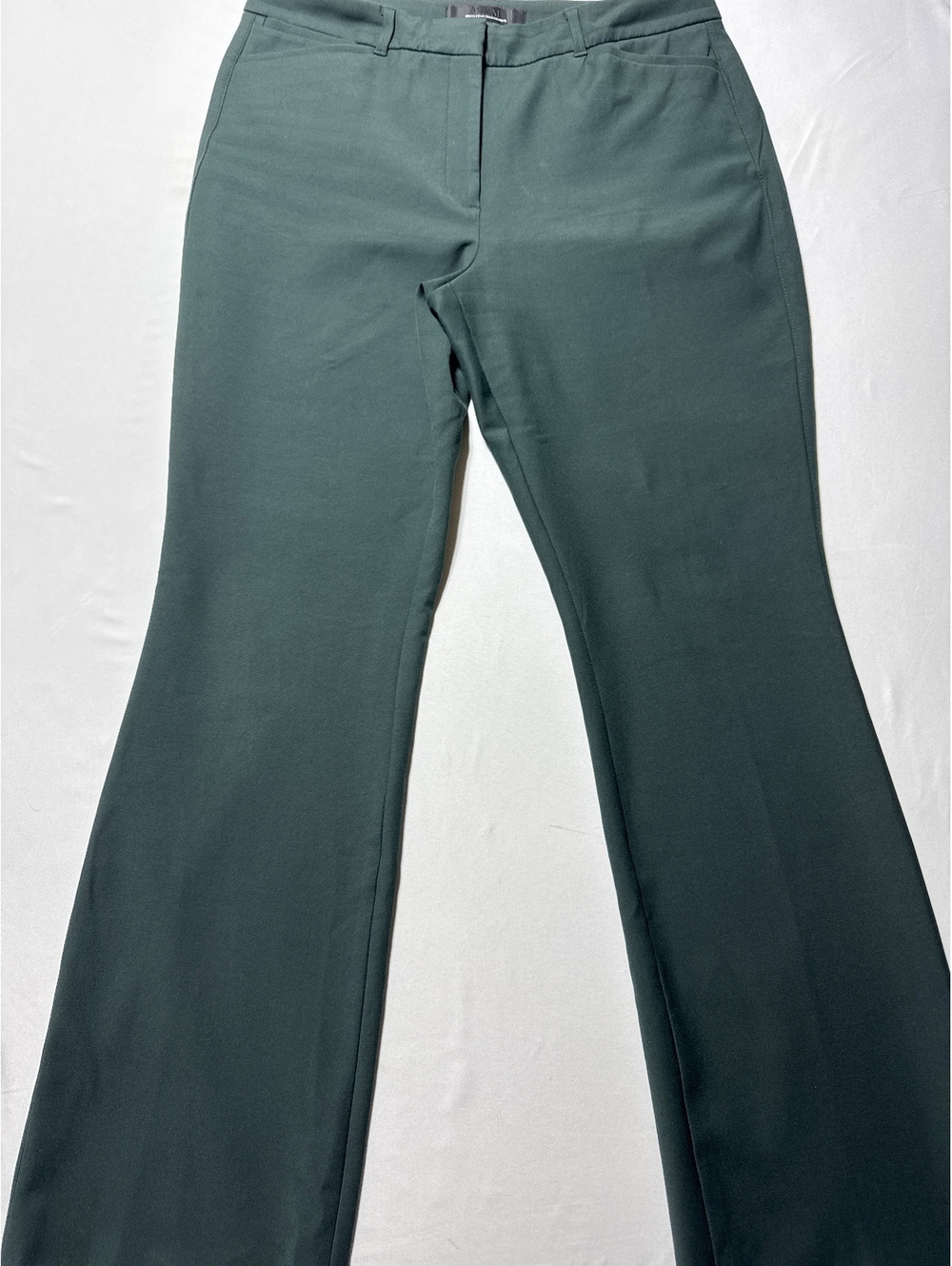 WHBM Dark Green Dress Pants - Size 10, Made in Jordan, Tailg